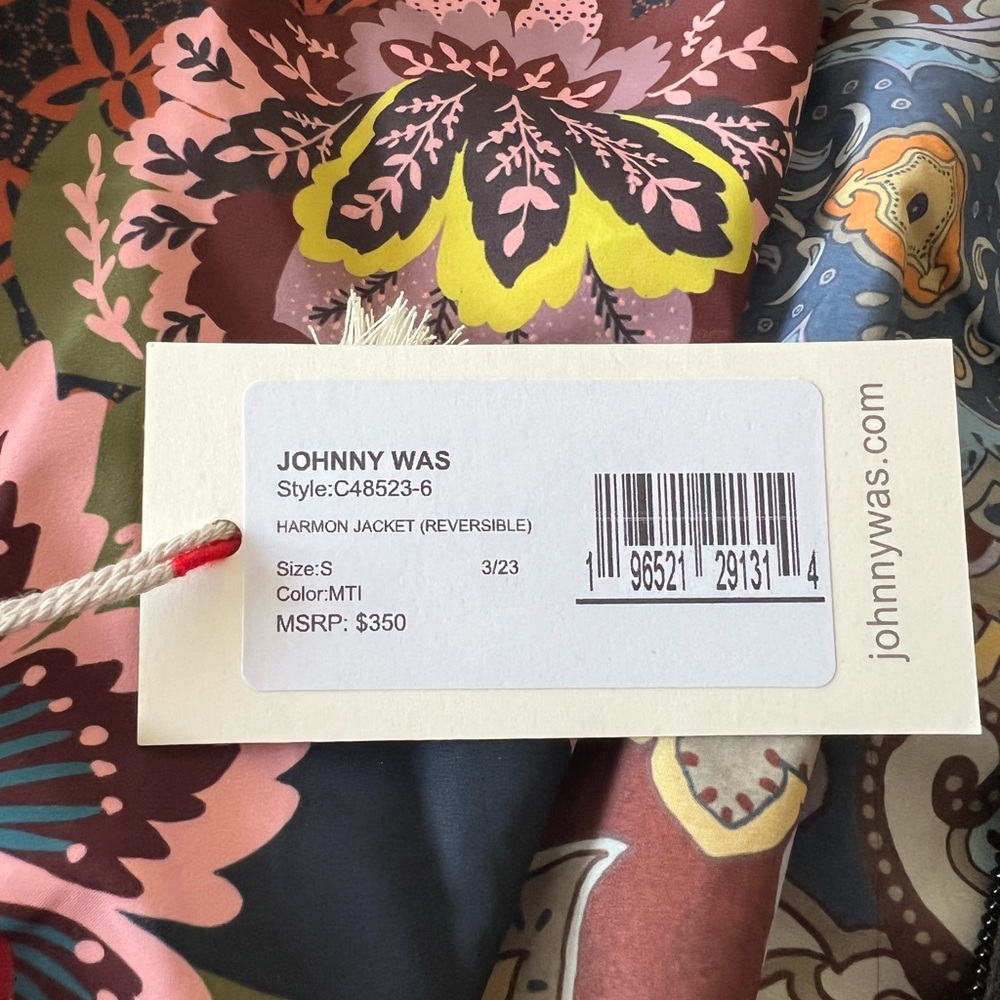 Johnny Was | Harmon Jacket Reversible | NWT - Picture 6 of 16